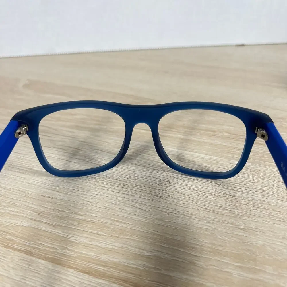 Ray-Ban JR RJ9069S 7060/80 Sunglasses Blue Rubber FRAME 48-16-130 Excellent Cond